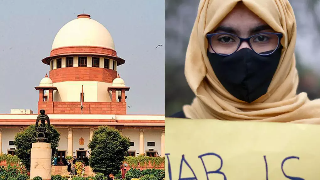 ഹിജാബ് ധരിക്കുന്നത് സമൂഹത്തിന് ദോഷകരമാകുന്നത് എങ്ങനെ? സുപ്രിംകോടതിയിൽ വാദം