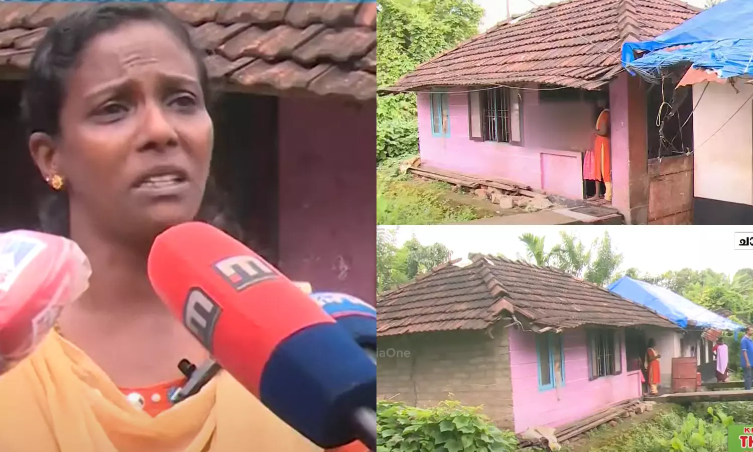 പുറമ്പോക്കിലെ വീട് പൊളിക്കാന്‍ നഗരസഭാ നീക്കം; പെൺമക്കളേയും കൊണ്ട് തെരുവിലിറക്കരുതെന്ന് അഭ്യർഥിച്ച് വീട്ടമ്മ