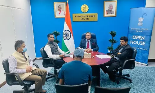 ഇ​ന്ത്യ​ൻ എം​ബ​സിയില്‍ പ്രതിവാര ഓ​പ​ൺഹൗ​സ് സംഘടിപ്പിച്ചു