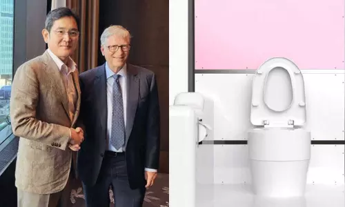 വിസർജ്യം ചാരമാക്കും, ശുചീകരണത്തിനു വെള്ളം വേണ്ട; പുതിയ ടോയ്‌ലെറ്റുമായി ബിൽ ഗേറ്റ്‌സും സാംസങ്ങും