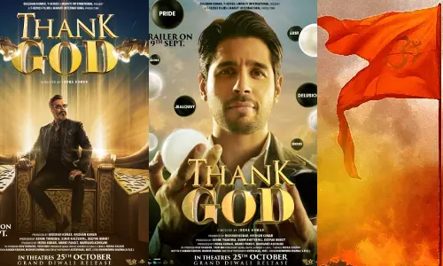 മതവികാരം വ്രണപ്പെടുത്തുന്നു; അജയ് ദേവ്ഗണിന്റെ താങ്ക് ​ഗോഡ് നിരോധിക്കണമെന്ന് ഹിന്ദു ജനജാ​ഗൃതി സമിതി