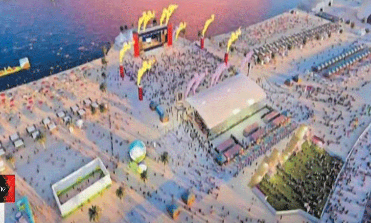 ലോകകപ്പ് ബീച്ചില്‍ ആഘോഷിക്കാം; ഖിതൈഫാനില്‍ വിശാലമായ വിനോദ ബീച്ച് ഒരുങ്ങുന്നു