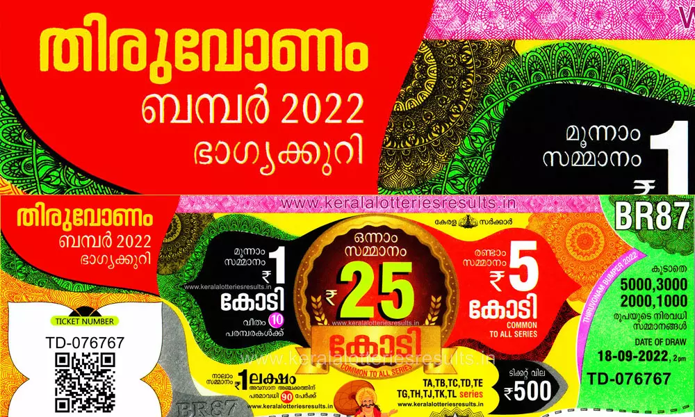 ഓണം ബംപര് നറുക്കെടുപ്പ് നാളെ; ലോട്ടറി അടിച്ചാല് ആദ്യം ചെയ്യേണ്ടത്... ഓണം ബംപര് നറുക്കെടുപ്പ് നാളെ; ലോട്ടറി അടിച്ചാല് ആദ്യം ചെയ്യേണ്ടത്...