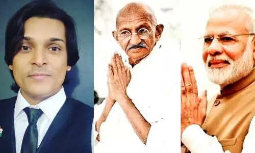 മോദി ഭാരതത്തിന്‍റെ രണ്ടാമത്തെ മഹാത്മാഗാന്ധി; രാഹുല്‍ ഈശ്വരിന്‍റെ ജന്മദിന ആശംസാ പോസ്റ്റിനെതിരെ വിമര്‍ശനം