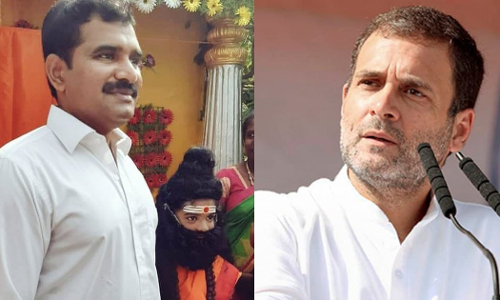 പ്രിയങ്കയുടെ മകള്‍ക്കൊപ്പമുള്ള രാഹുലിന്‍റെ ചിത്രം: അപകീര്‍ത്തികരമായ പരാമര്‍ശവുമായി ബി.ജെ.പി നേതാവ്