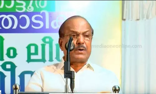 ബിജെപിയെ എതിരിടുന്നതിൽ കോൺഗ്രസിന്റെ ഏഴയലത്ത് കമ്മ്യൂണിസ്റ്റ് പാർട്ടി എത്തില്ല: കുഞ്ഞാലിക്കുട്ടി