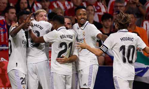 മാഡ്രിഡ് ഡർബിയിൽ റയൽ ഷോ... ബാഴ്സയെ മറികടന്ന് ഒന്നാമത് മാഡ്രിഡ് ഡർബിയിൽ റയൽ ഷോ... ബാഴ്സയെ മറികടന്ന് ഒന്നാമത്