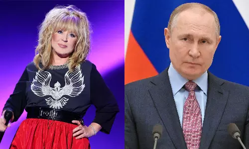 പുടിന്റെ യുക്രൈൻ അധിനിവേശത്തിനെതിരെ രൂക്ഷവിമർശനവുമായി റഷ്യൻ പോപ് രാജ്ഞി