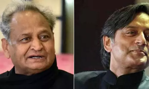 കോൺഗ്രസ് അധ്യക്ഷ തെരഞ്ഞെടുപ്പ്: നേർക്കുനേർ മത്സരിക്കാൻ അശോക് ഗെഹ്‌ലോട്ടും ശശി തരൂരും