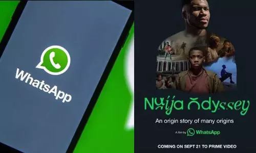 സിനിമാനിർമാണ മേഖലയിലേക്ക് ചുവട് വെച്ച് വാട്സ്ആപ്പും; ആദ്യ ഷോർട്ട് ഫിലിം നാളെ റിലീസ് സിനിമാനിർമാണ മേഖലയിലേക്ക് ചുവട് വെച്ച് വാട്സ്ആപ്പും; ആദ്യ ഷോർട്ട് ഫിലിം നാളെ റിലീസ്