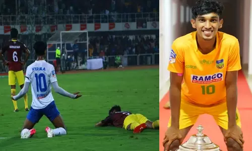 സന്തോഷ് ട്രോഫി ഗോൾവേട്ടക്കാരൻ ജെസിൻ ഈസ്റ്റ് ബംഗാളിനൊപ്പം