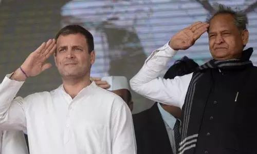 അശോക് ഗെഹ്‌ലോട്ട് നാളെ കൊച്ചിയിൽ; രാഹുൽ ഗാന്ധിയുമായി കൂടിക്കാഴ്ച നടത്തും