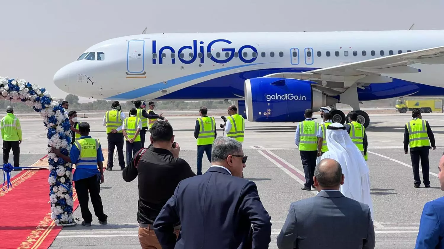 റാസൽ ഖൈമയിലേക്ക് ഇൻഡിഗോയുടെ   പുതിയ സർവീസ് ആരംഭിച്ചു