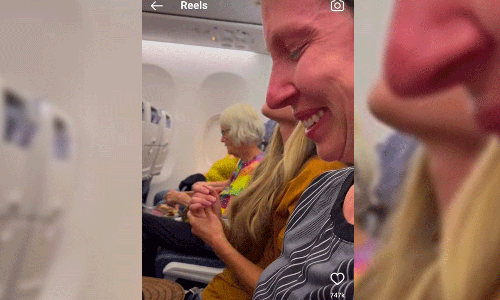 കാൻസറിനെ തോൽപ്പിച്ച യുവതിക്ക് വിമാനത്തിൽ ഗംഭീര സ്വീകരണം; പൈലറ്റിന്റെ വാക്കുകൾ വൈറലാകുന്നു