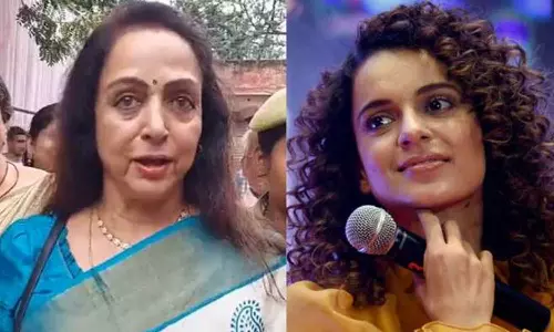 മഥുരയിൽനിന്ന് രാഷ്ട്രീയാങ്കം കുറിക്കാന്‍ കങ്കണ? മഥുരക്കാർക്ക് ചലച്ചിത്ര താരങ്ങളെ മാത്രം മതിയെന്ന് ഹേമമാലിനി