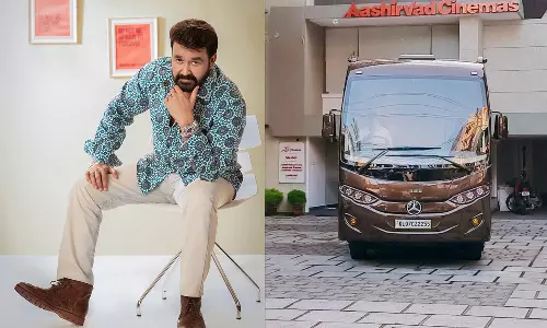 2255ൽ ഒരാൾ കൂടി: പുത്തൻ കാരവൻ സ്വന്തമാക്കി മോഹൻലാൽ