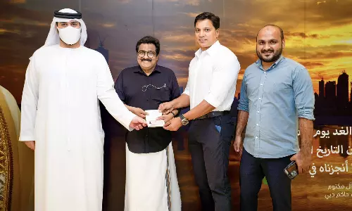 എം.കെ മുനീറിന് യു.എ.ഇ ​ഗോൾഡൻ വിസ