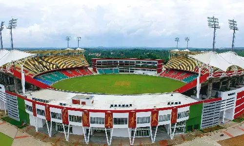 വകുപ്പുകൾ ഉപദ്രവിക്കുന്നു; കാര്യവട്ടം ഗ്രീൻഫീൽഡ് സ്റ്റേഡിയം സർക്കാർ ഏറ്റെടുക്കണമെന്ന് കെ.സി.എ