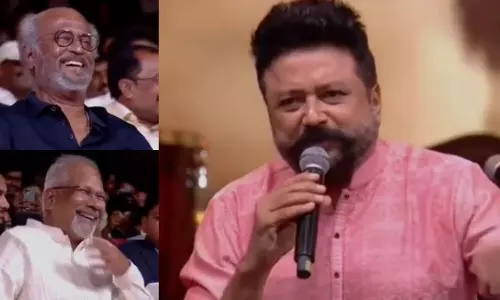 പ്രഭുവിനെയും മണിരത്നത്തെയും അനുകരിച്ച് ജയറാം; പൊട്ടിച്ചിരിച്ച് രജനികാന്തും കാര്‍ത്തിയും