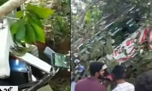 സ്‌കൂൾ ബസ് മറിഞ്ഞു; കാസർകോട്ട് നിരവധി കുട്ടികൾക്ക് പരിക്ക്