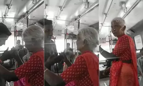 വേഗം ടിക്കറ്റ് താ, എനിക്ക് സൗജന്യമായി യാത്ര ചെയ്യേണ്ട: കണ്ടക്ടറോട് വഴക്കിട്ട് വയോധിക