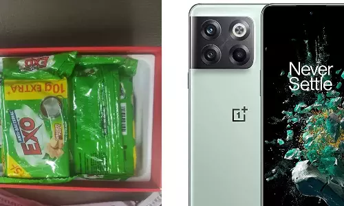 ഓർഡർ ചെയ്തത് 55,000 രൂപയുടെ വൺപ്ലസ് ഫോൺ; കിട്ടിയത് 30 രൂപയുടെ അലക്കുസോപ്പ്