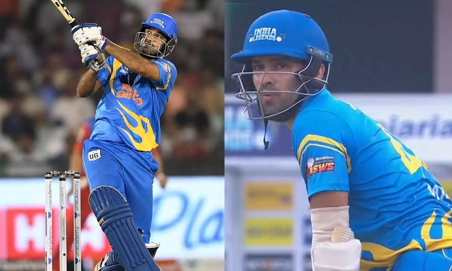 6, 6, 6, 4... കത്തിക്കയറി പത്താൻ, ഉജ്ജ്വലം ഓജ; ആസ്‌ട്രേലിയയെ തകർത്ത് ഇന്ത്യ ലെജൻഡ്‌സ് ഫൈനലില്‍