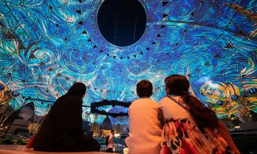 അവേക്ക്നിങ് ഓഫ് അൽ വാസൽ; എക്സ്പോ സിറ്റിയിലെ അൽവാസൽ പ്ലാസയിൽ വീണ്ടും പ്രദർശനമാരംഭിക്കുന്നു അവേക്ക്നിങ് ഓഫ് അൽ വാസൽ; എക്സ്പോ സിറ്റിയിലെ അൽവാസൽ പ്ലാസയിൽ വീണ്ടും പ്രദർശനമാരംഭിക്കുന്നു