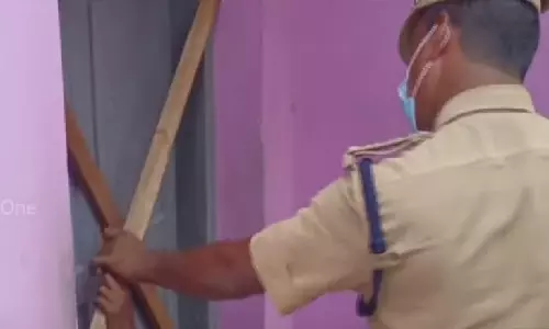 കൊല്ലം പള്ളിമുക്കിലെ പിഎഫ്ഐ വെസ്റ്റ് കമ്മിറ്റി ഓഫീസ് പൂട്ടി