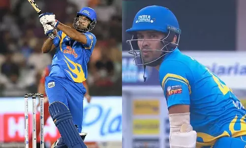 6, 6, 6, 4... കത്തിക്കയറി പത്താൻ, ഉജ്ജ്വലം ഓജ; ആസ്ട്രേലിയയെ തകർത്ത് ഇന്ത്യ ലെജൻഡ്സ് ഫൈനലില് 6, 6, 6, 4... കത്തിക്കയറി പത്താൻ, ഉജ്ജ്വലം ഓജ; ആസ്ട്രേലിയയെ തകർത്ത് ഇന്ത്യ ലെജൻഡ്സ് ഫൈനലില്