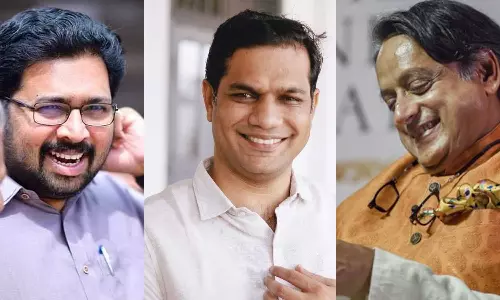 ശബരിക്ക് പിന്നാലെ ഹൈബിയും; തരൂരിന് കേരളത്തിലെ യുവ കോൺഗ്രസ് നേതാക്കളുടെ പിന്തുണയേറുന്നു