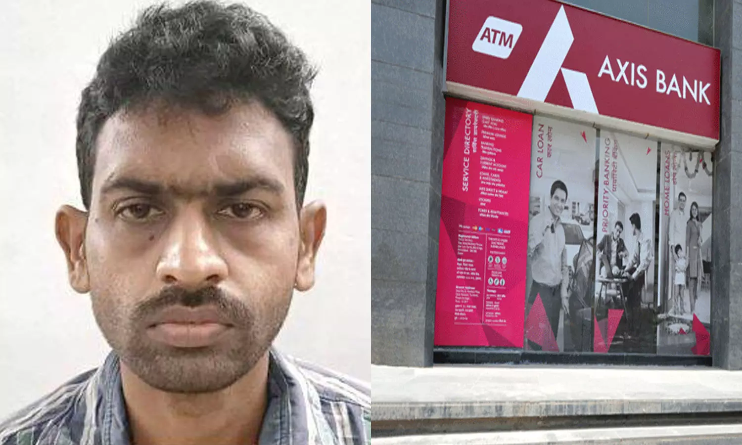 എ.ടി.എം കുത്തിത്തുറന്ന് മോഷണ ശ്രമം; പ്രതി പിടിയിൽ എ.ടി.എം കുത്തിത്തുറന്ന് മോഷണ ശ്രമം; പ്രതി പിടിയിൽ