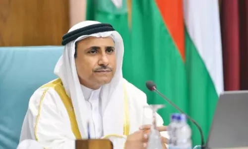 അറബ് പാർലമെന്റ് അധ്യക്ഷനായി വീണ്ടും ആദിൽ അൽ അസൂമി അറബ് പാർലമെന്റ് അധ്യക്ഷനായി വീണ്ടും ആദിൽ അൽ അസൂമി