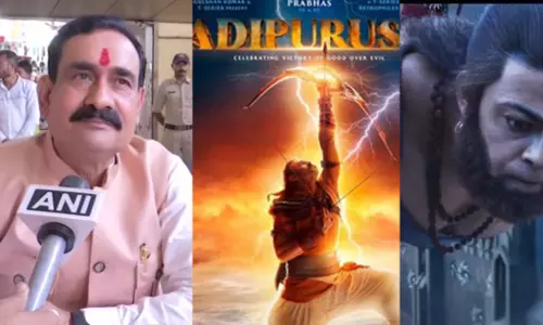 ഹനുമാൻജിക്ക് ലെതർ വസ്ത്രം, ഹിന്ദു ദേവന്മാരുടെ വസ്ത്രവും രൂപവുമല്ലിത്; ആദിപുരുഷിനെതിരെ കേസ് കൊടുക്കുമെന്ന് മധ്യപ്രദേശ് ആഭ്യന്തര മന്ത്രി