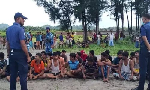 റോഹിങ്ക്യൻ അഭയാർത്ഥികളുടെ ബോട്ട് മുങ്ങി; മൂന്നുപേർ മരിച്ചു, 20 പേരെ കാണാതായി