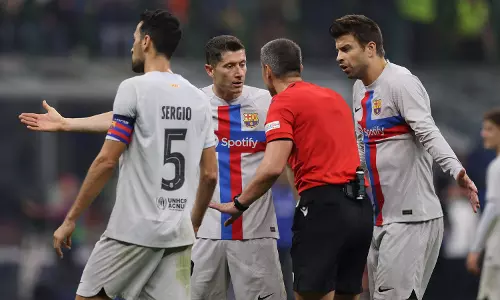 പെനാൽട്ടി നൽകിയില്ല; റഫറിക്കെതിരെ പരാതി നൽകാനൊരുങ്ങി ബാഴ്‌സ