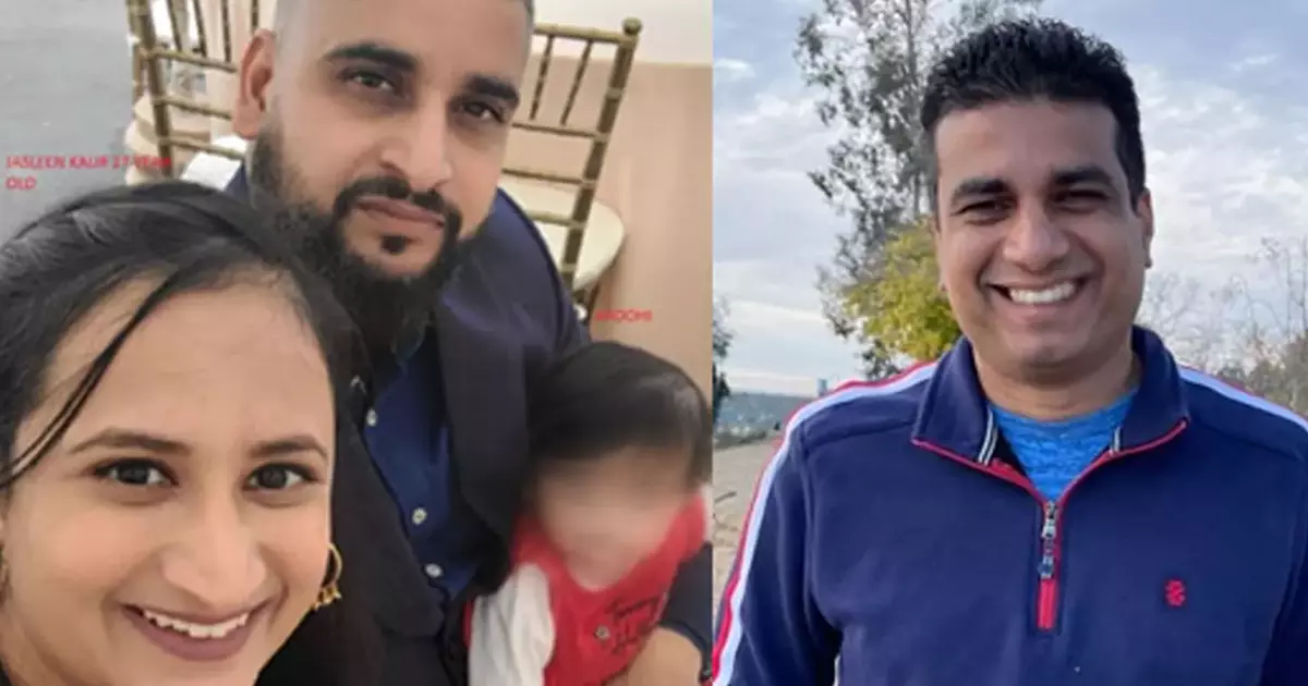 കാലിഫോര്‍ണിയയില്‍ നിന്നും അജ്ഞാതസംഘം തട്ടിക്കൊണ്ടുപോയ ഇന്ത്യന്‍ കുടുംബം മരിച്ചനിലയില്‍