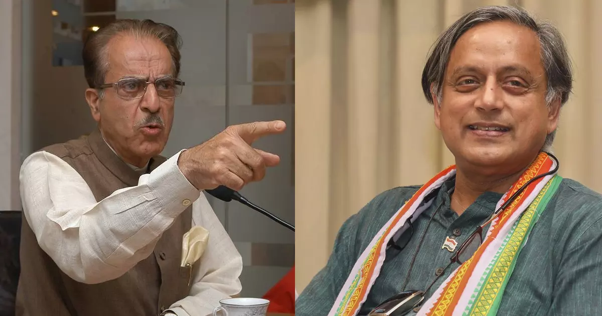 ശശി തരൂര് ഊര്ജസ്വലന്, വിശാലമായ ലോകവീക്ഷണമുണ്ട്: ജമ്മു കശ്മീര് പി.സി.സി മുന് അധ്യക്ഷന് ശശി തരൂര് ഊര്ജസ്വലന്, വിശാലമായ ലോകവീക്ഷണമുണ്ട്: ജമ്മു കശ്മീര് പി.സി.സി മുന് അധ്യക്ഷന്