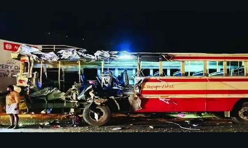 ബസ് അപകടം: വിദ്യാർഥികളുടെ മരണത്തിൽ അനുശോചിച്ച് രണ്ട് പഞ്ചായത്തുകളിൽ ഹർത്താൽ