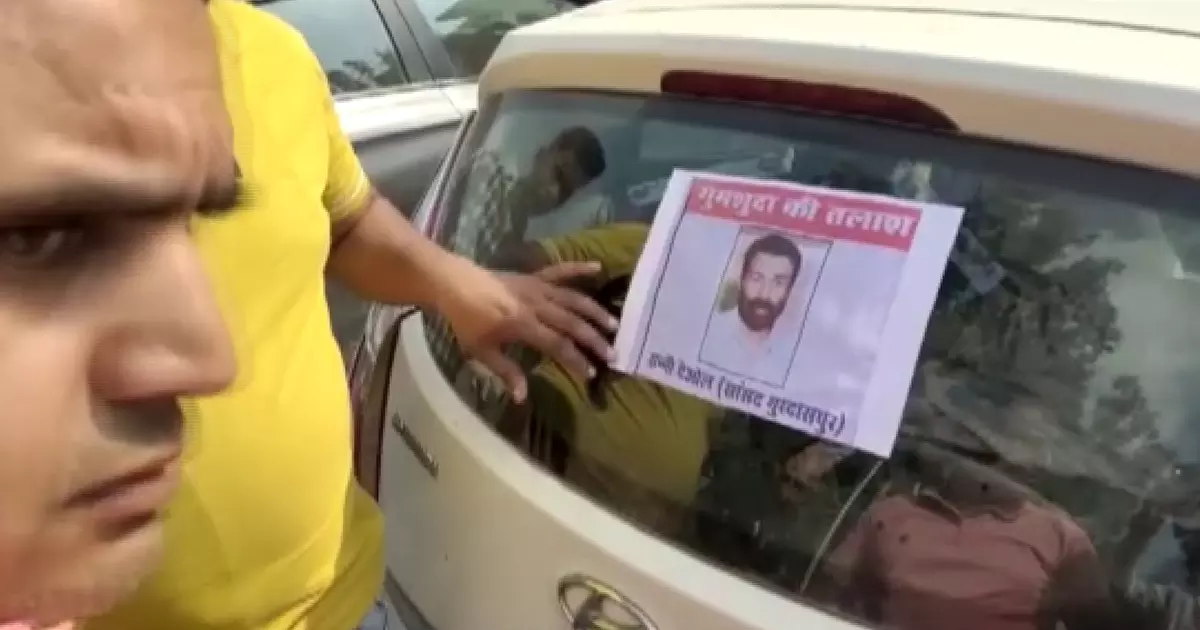 സണ്ണി ഡിയോള്‍ എം.പിയെ കാണ്മാനില്ലെന്ന് പോസ്റ്ററുകള്‍