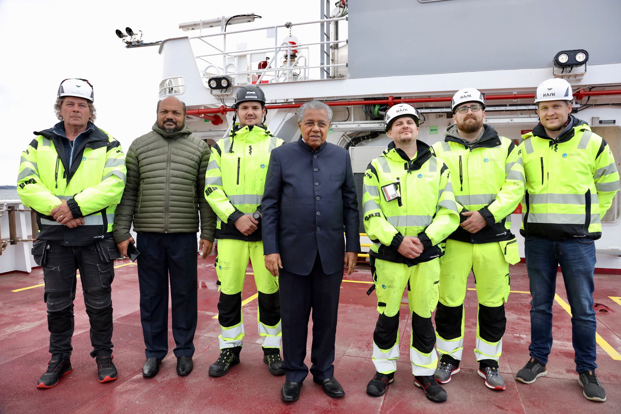 കൊച്ചിയെ മാരിടൈം ഹബ്ബാക്കി മാറ്റും: ഓസ്കോ മാരിടൈം മുഖ്യമന്ത്രിയുമായി കൂടിക്കാഴ്ച്ച നടത്തി