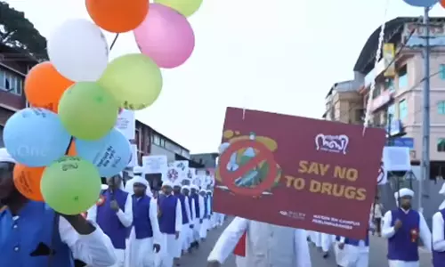 നബിദിന റാലികളില്‍ ലഹരിവിരുദ്ധ സന്ദേശം