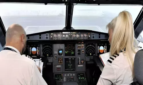 കോക്പിറ്റിൽ വനിതാ സഹപൈലറ്റിനു മുന്നിൽ വസ്ത്രമഴിച്ചു, പോൺ വിഡിയോ കണ്ടു; പൈലറ്റിനും വിമാന കമ്പനിക്കുമെതിരെ കേസ്