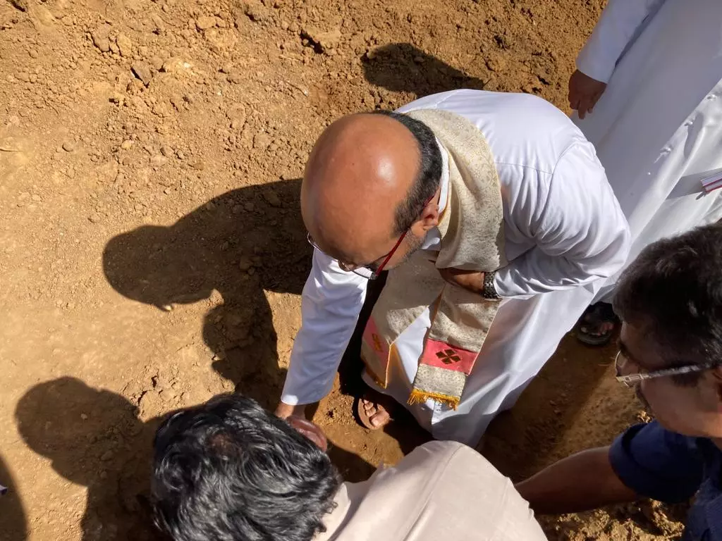 കുവൈത്ത് എസ്.എം.സി.എ നിർമിച്ചു നൽകുന്ന   രണ്ടു വീടുകളുടെ തറക്കല്ലിടൽ ചടങ്ങുകൾ നടന്നു