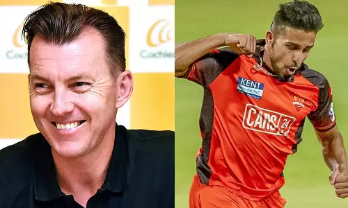 ലോകത്തിലെ ഏറ്റവും മികച്ച കാറുണ്ടായിട്ടും അത് ഗ്യാരേജിൽ; ഉമ്രാൻ മാലികിനു വേണ്ടി വാദിച്ച് ബ്രറ്റ് ലീ