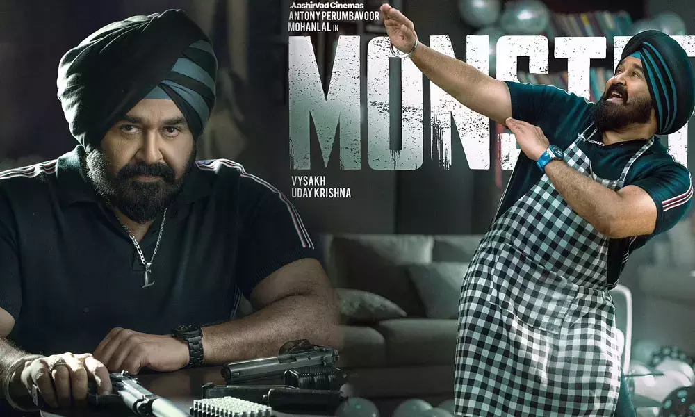 മോഹൻലാൽ-വൈശാഖ്-ഉദയകൃഷ്ണ കൂട്ടുക്കെട്ട് വീണ്ടും; മോൺസ്റ്റർ പ്രദർശനത്തിനെത്തുന്നു