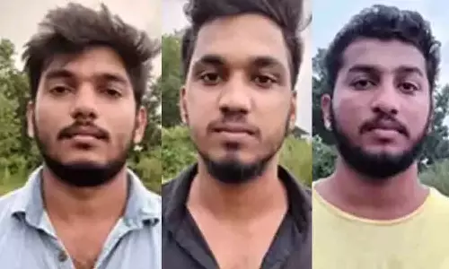 ഉത്സവത്തിന്റെ ഫ്‌ളക്‌സ് കീറി കലാപശ്രമം; മൂന്ന് യുവാക്കൾ അറസ്റ്റിൽ