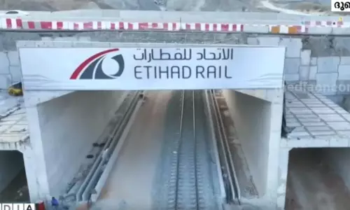 ഇത്തിഹാദ് റെയിൽ; ഷാർജ, റാസൽഖൈമ പാത നിർമാണം പൂർത്തിയായി
