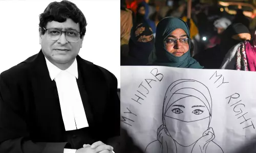 പെണ്കുട്ടികളുടെ വിദ്യാഭ്യാസം പ്രധാനം, തെരഞ്ഞെടുപ്പിന്റെ വിഷയം; ഹരജിക്കാരെ പിന്തുണച്ച് ജസ്റ്റിസ് ദുലിയ പെണ്കുട്ടികളുടെ വിദ്യാഭ്യാസം പ്രധാനം, തെരഞ്ഞെടുപ്പിന്റെ വിഷയം; ഹരജിക്കാരെ പിന്തുണച്ച് ജസ്റ്റിസ് ദുലിയ