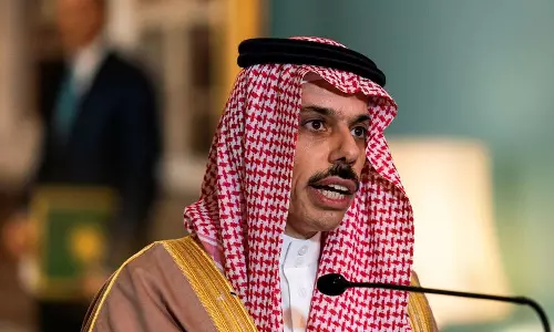 എണ്ണയുൽപാദനം വെട്ടിക്കുറക്കാനുള്ള തീരുമാനം രാഷ്ട്രീയമായി കാണേണ്ടതില്ല: സൗദി വിദേശകാര്യ മന്ത്രി